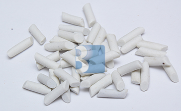 白色高鋁瓷斜圓柱